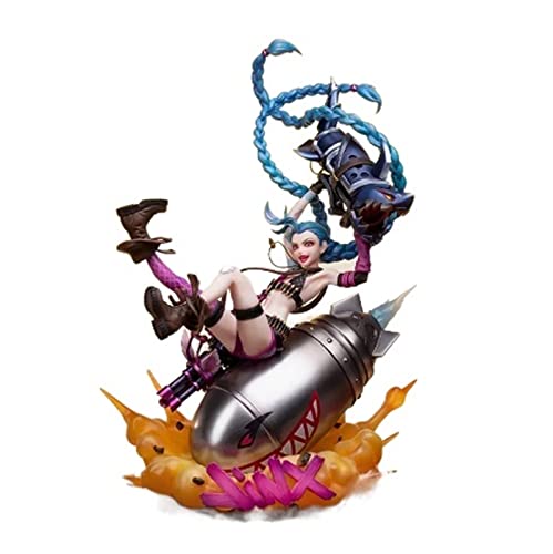 DARLIL League of Legends Myethos 1/7 Jinx statue Hand decoration