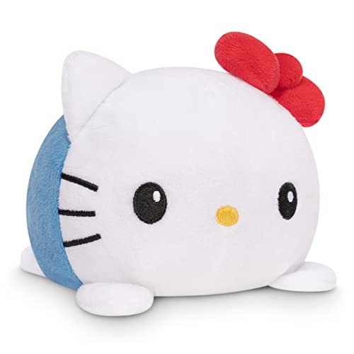 TeeTurtle - The Officially Licensed Original Sanrio Plushie - Hello Kitty - Cute Sensory Fidget Stuffed Animals That Show Your Mood - Hello Kitty