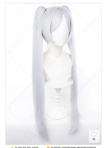 Frieren Cosplay Wig