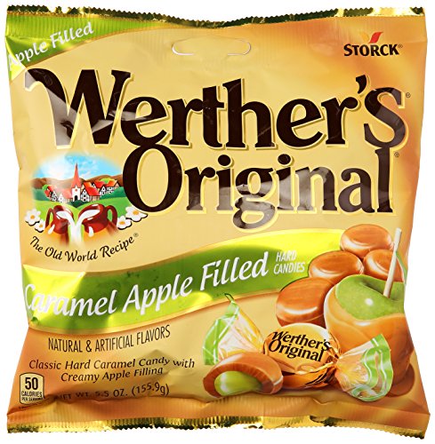 Werther's Original Caramel Apple Filled Hard Candies 5.5 oz - Pack of 1