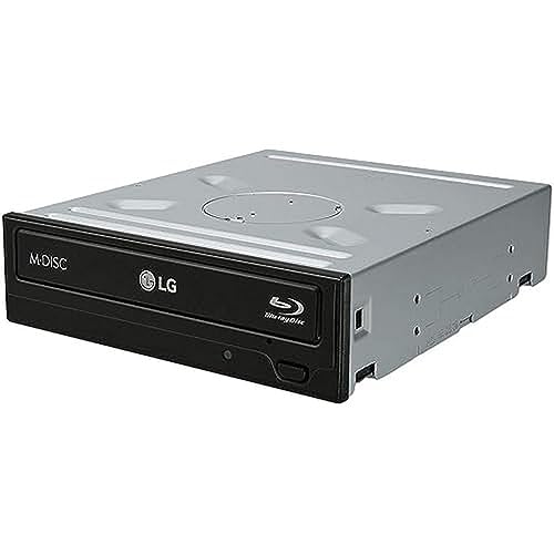 LG Electronics WH14NS40 14X SATA Blu-Ray Internal Rewriter Without Software (Black) (Discontinued by Manufacturer) - Rewriter