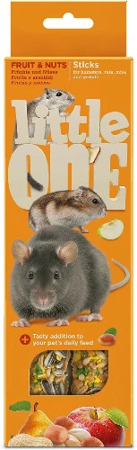 Little One Sticks for rats with sprouts and fruits 2х60g