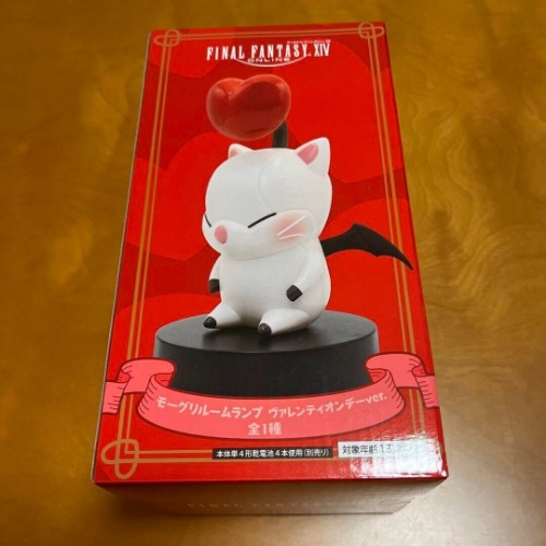 Final Fantasy XIV Moogle Room Lamp Valention's Day Ver FF Figure Taito