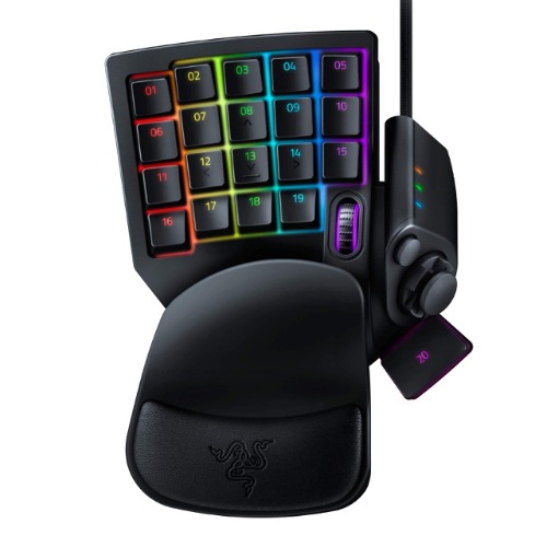 Razer Tartarus v2 Gaming Keypad: Mecha-Membrane Key Switches - 32 Programmable Keys - Customizable Chroma RGB Lighting - Programmable Macros - Classic Black - Classic Black Tartarus v2 - Mecha Membrane Switches