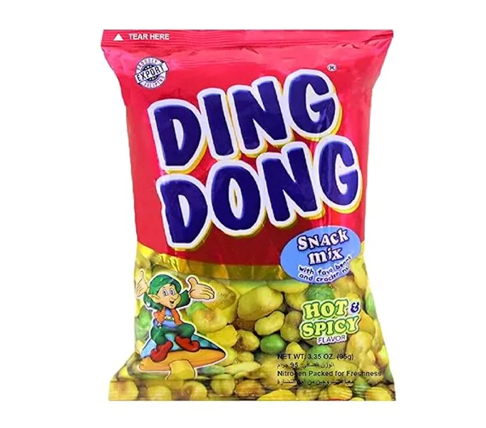Ding Dong Mixed Nuts Hot & Spicy confezioni 100g x5