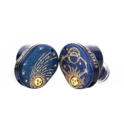 Fanmusic STELLARIS - Magnete a griglia in miniatura ad alta precisione, 7+7 magneti N52H, diaframma sub-nanometro 1UM 14,5 mm, auricolari con driver planare