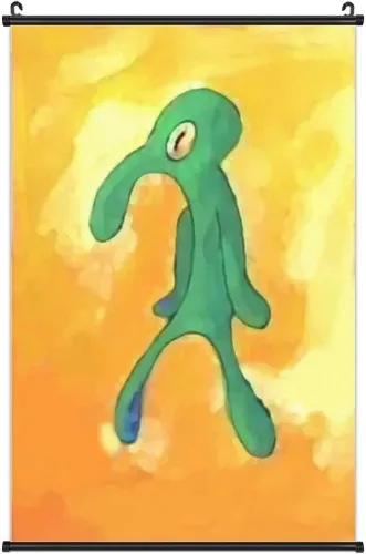 Squidward Wall Scroll HIGH ART