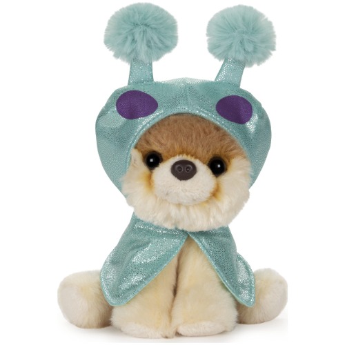 GUND Boo, The World’s Cutest Dog Monsteroo Plush Pomeranian Stuffed Animal for Ages 1 and Up, 5” - Alien 5"