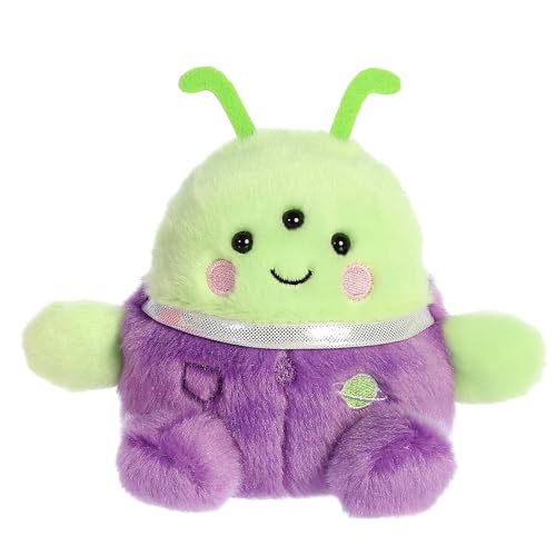 Aurora® Adorable Palm Pals™ Zorg Green Alien™ Stuffed Animal - Pocket-Sized Play - Collectable Fun - Green 5 Inches