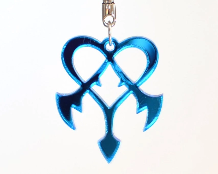 Kingdom Hearts Nightmare Dream Eater Emblem Necklace or Keychain