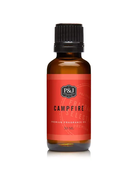 P&J Trading Campfire Fragrance Oil - Premium Grade Scented Oil - 30ml - 