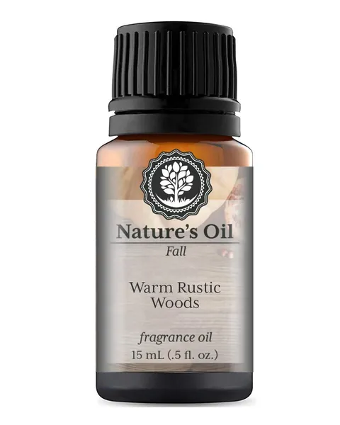 Warm Rustic Woods Fragrance Oil (15ml) For Diffusers, Soap Making, Candles, Lotion, Home Scents, Linen Spray, Bath Bombs, Slime - 