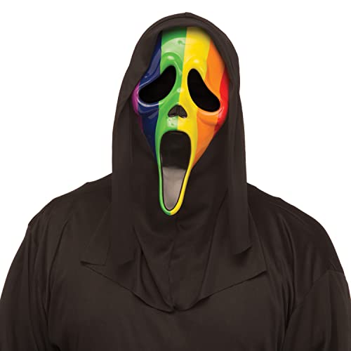 Fun World Officially Licensed Ghost Face Pride Adult Mask Costume Accessory - Standard