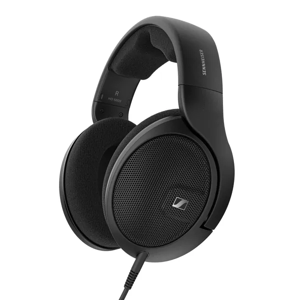 Sennheiser HD 560 S Over-The-Ear Audiophile Headphones - Neutral Frequency Response, E.A.R. Technology for Wide Sound Field, Open-Back Earcups, Detachable Cable, (Black) (HD 560S) - 