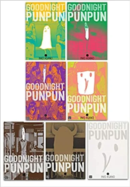 Goodnight Punpun Volume 1-7 Collection 7 Books Set By Inio Asano - 