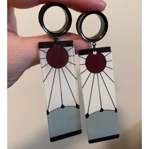 Demon Tunnel Dangles (sizes 2g-2")