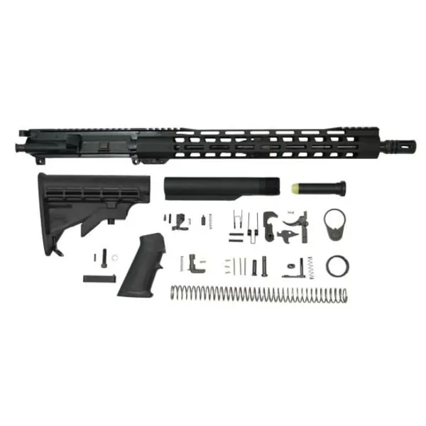 PSA 16" M4 Carbine-Length 5.56 NATO 1:7 Nitride 15" Lightweight M-Lok Freedom Rifle Kit - 5165450299