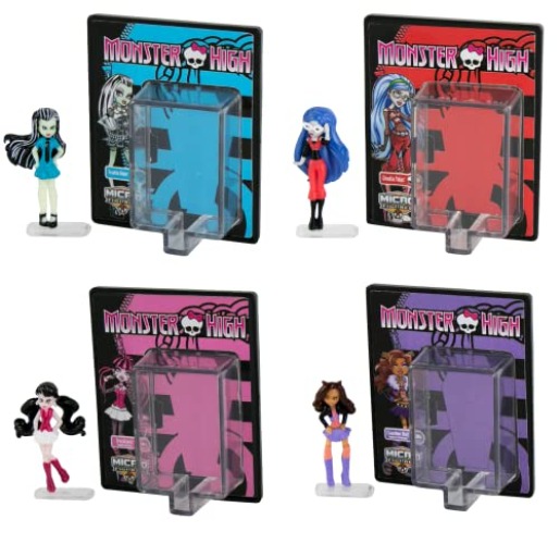 Worlds Smallest Monster High Micro Figures (4-Pack)
