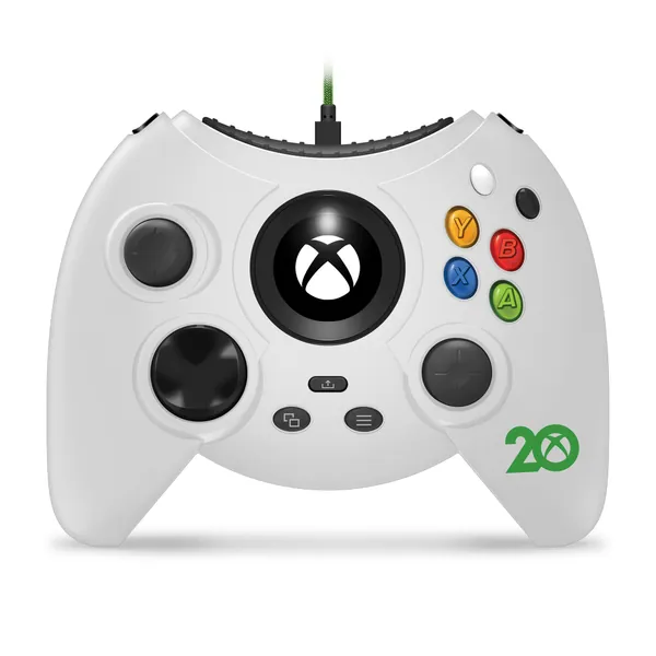 Hyperkin Hyperkin Duke Wired Controller for Xbox Series X|S/Xbox One/Windows 10 (Xbox 20th Anniversary Limited Edition) (White) - Officially Licensed by Xbox - Xbox; - 