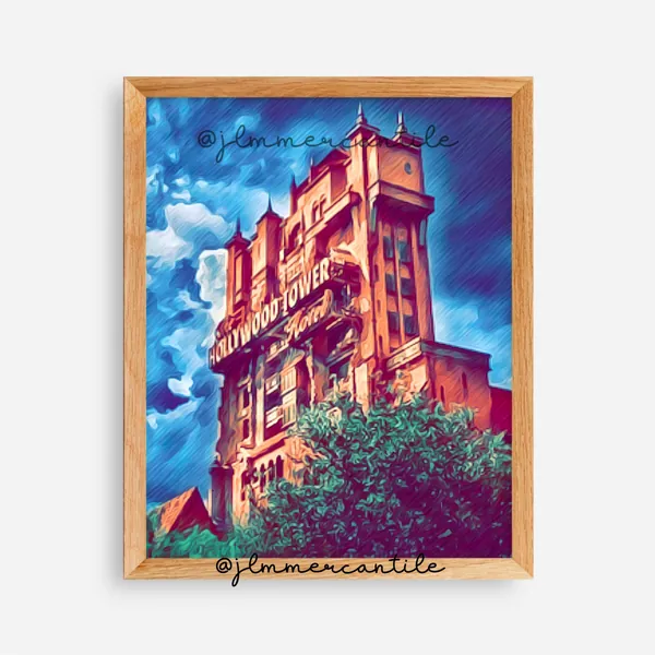 Tower of Terror Digital Print