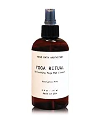 Muse Bath Apothecary Yoga Ritual - Aromatic and Refreshing Yoga Mat Cleaner, 8 oz, Infused with Natural Essential Oils - Eucalyptus Mint - 8 Fl Oz (Pack of 1)