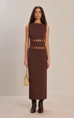 River Knit Dress in Java - CULT GAIA 