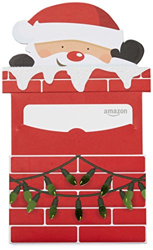 Amazon.com Gift Card in a Reveal (Various Designs) - 0 - Santa Chimney Reveal