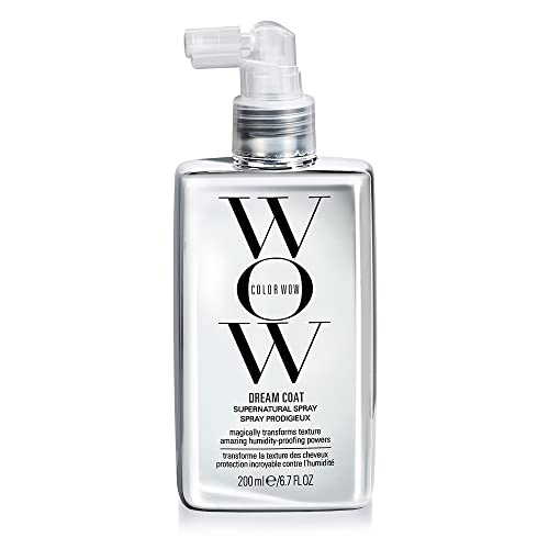 COLOR WOW Dream Coat Supernatural Spray - Anti-Frizz, Moisture Repellant with Anti-Humidity Technology, for Glass Hair Results - 200 ml (Pack of 1)