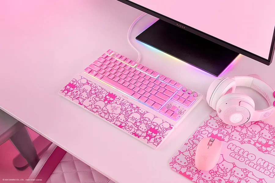 Razer Ornata V3 Tenkeyless - US - Hello Kitty and Friends Edition