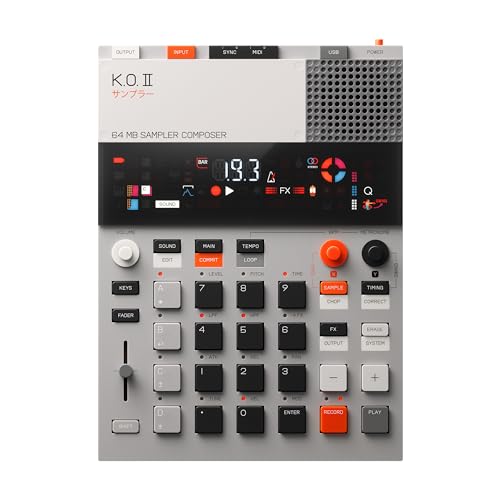 EP–133 K.O. II sampler, drum machine