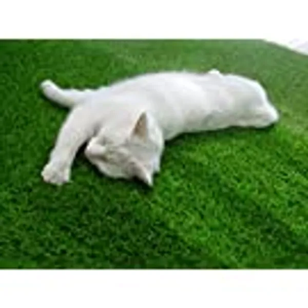 Green Turtle Kunstrasenteppich Outdoor 100 x 400 cm, 20 mm Pine Valley, Kunstrasen Teppich wetterfest, Rollrasen für Balkon, Garten, wasserdurchlässig, Pflegeleichte Grasmatte, Rasenteppich