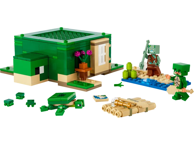 Lego Minecraft Turtle Beach House