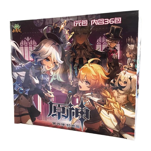 GenshinTCG Impact Cards,Genshin Impact Cards Booster Box,Genshin Impact TCG Cards,Anime TCG CCG Collectable Playing/Trading Card (2D1) - 2d1