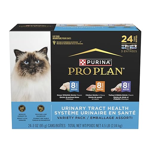 Purina Pro Plan Focus Adult Urinary Tract Health Formula Canned Cat Food - 3 oz. Cans (Pack of 24)