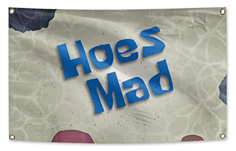 Fonhon-Hoes Mad Flag 3x5Ft Funny Flag UV Resistance wear resistant, colorfast, with 4 brass grommets