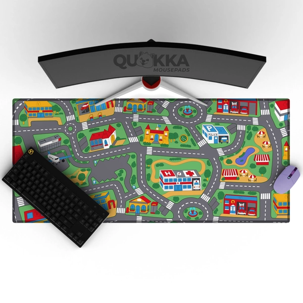 Kids Car Playmat Design Mousepad (Free Shipping) (Choose Size, Small to XXL) desk mat, playmat