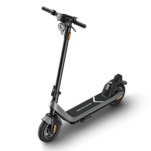 NIU Electric Scooter for Adults/Teens/Kids; 25miles/ 15.5miles/ 7.1miles Long-Range Lightweight Portable E-Scooter, UL Certified - Adults-KQi2 Pro Grey
