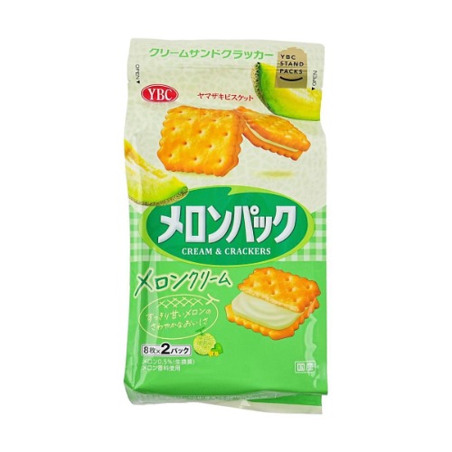 Melon Cream Sandwich Cookies 5.25 oz - Melon Cream