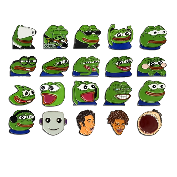 All Enamel Pins! (21 PACK)