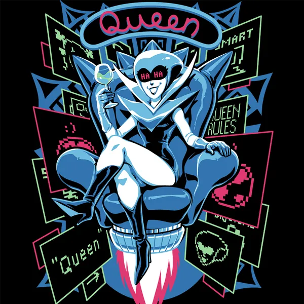 Attack of the Killer Queen | Unisex XL / Black