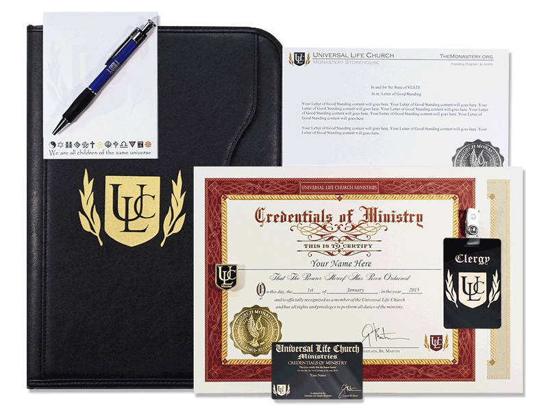 Professional Officiant Portfolio - Universal Life Church