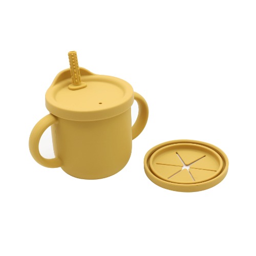 Children's Soft Drinking Cup - Yellow