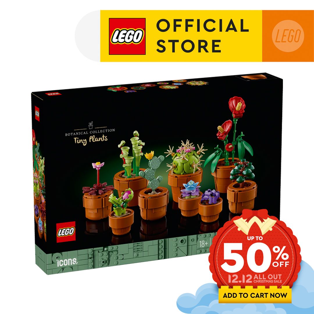 LEGO® Icons 10329 Tiny Plants, Age 18+, Building Blocks, 2023 (758pcs)