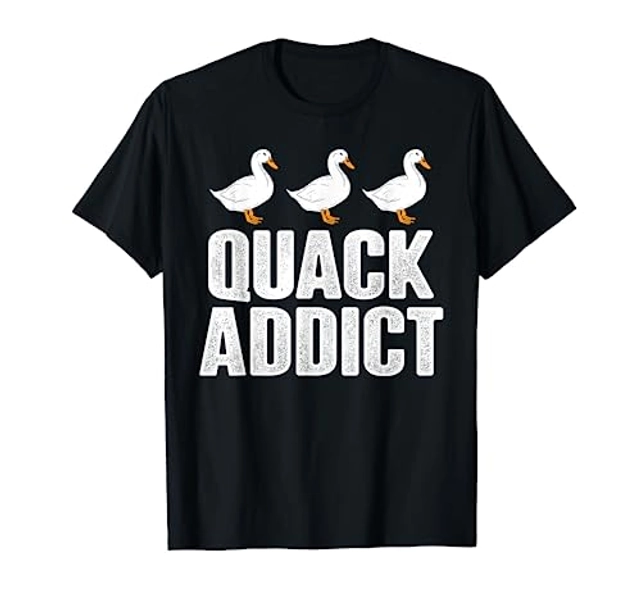 Quack Addict - Funny Duck Lover T-Shirt - Women - Royal Blue - 3X-Large