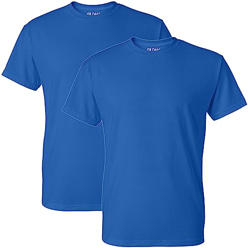 Gildan DryBlend T-Shirt, Style G8000, Multipack - XX-Large - Royal (2-pack)