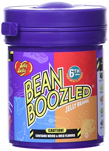 Jelly Belly BeanBoozled Mystery Bean Jelly Bean Dispenser, Assorted Flavors, 3.5-oz - 3.5 Ounce (Pack of 1)