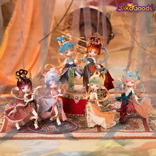 Antu China Dunhuang Nine Colored Deer Series Action Figure BJD Blind Box | A Blind Box