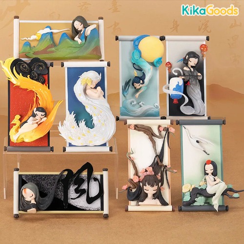 Sleep Chinese Scrolls Series Blind Box | A Blind Box