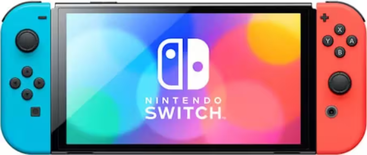 Switch (OLED-Modell) Neon-Rot/Neon-Blau