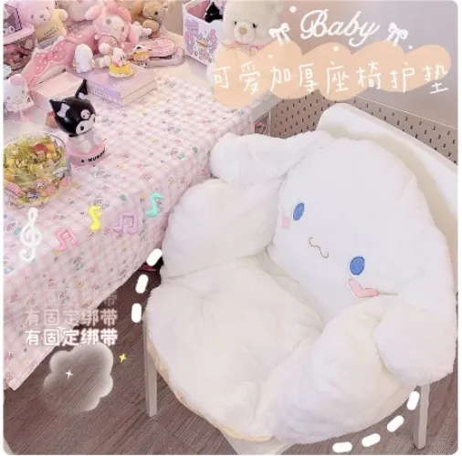 Übergroßen Sanrio Kawaii Cartoon Plüsch Warme Volle Encirclement Kissen Cinnamoroll Mymelody Kuromi Puppe Anime Weiche Spielzeug Geschenk - AliExpress 